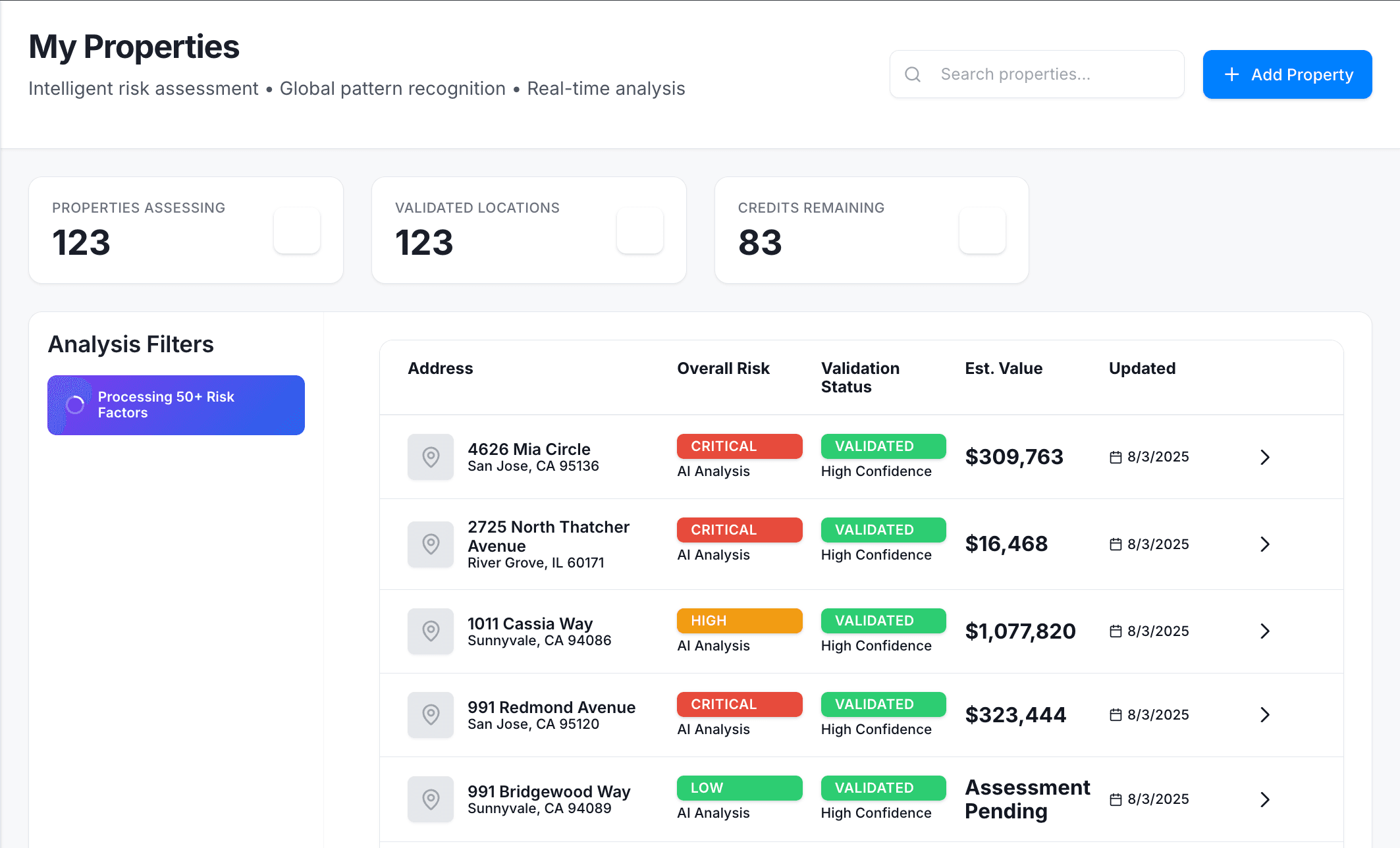 NETCLO quote tool interface
